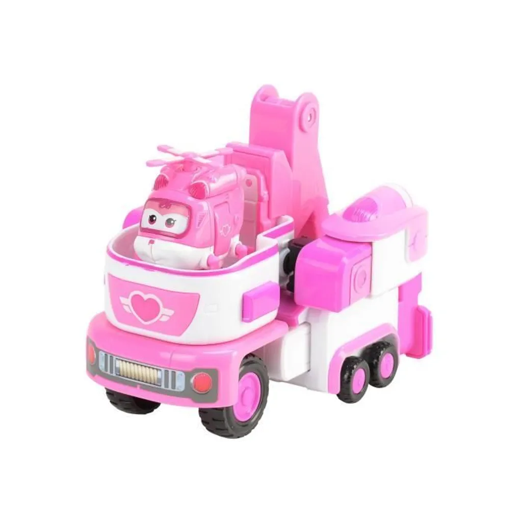 Robot Transformable Super Wings Dizzy Deluxe avec Sons et Lumières - 6