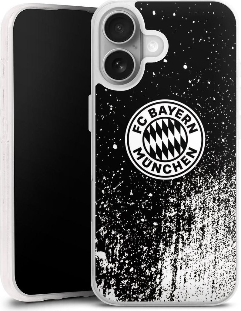 DeinDesign Handyhülle für Apple iPhone 17 Silikon Hülle Case Smartphone Schutzhülle FC Bayern München FCB Offizielles Lizenzprodukt