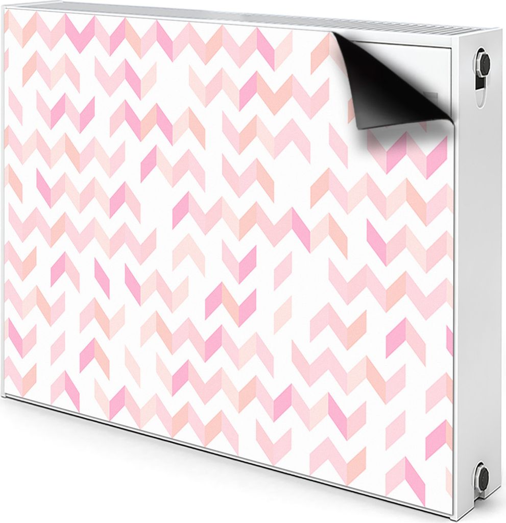 Magnet Radiator Magnet Mat Heizkörperverkleidung Heizkörper-Abdeckung Heizung 80x60 cm - Geometrische, Jode