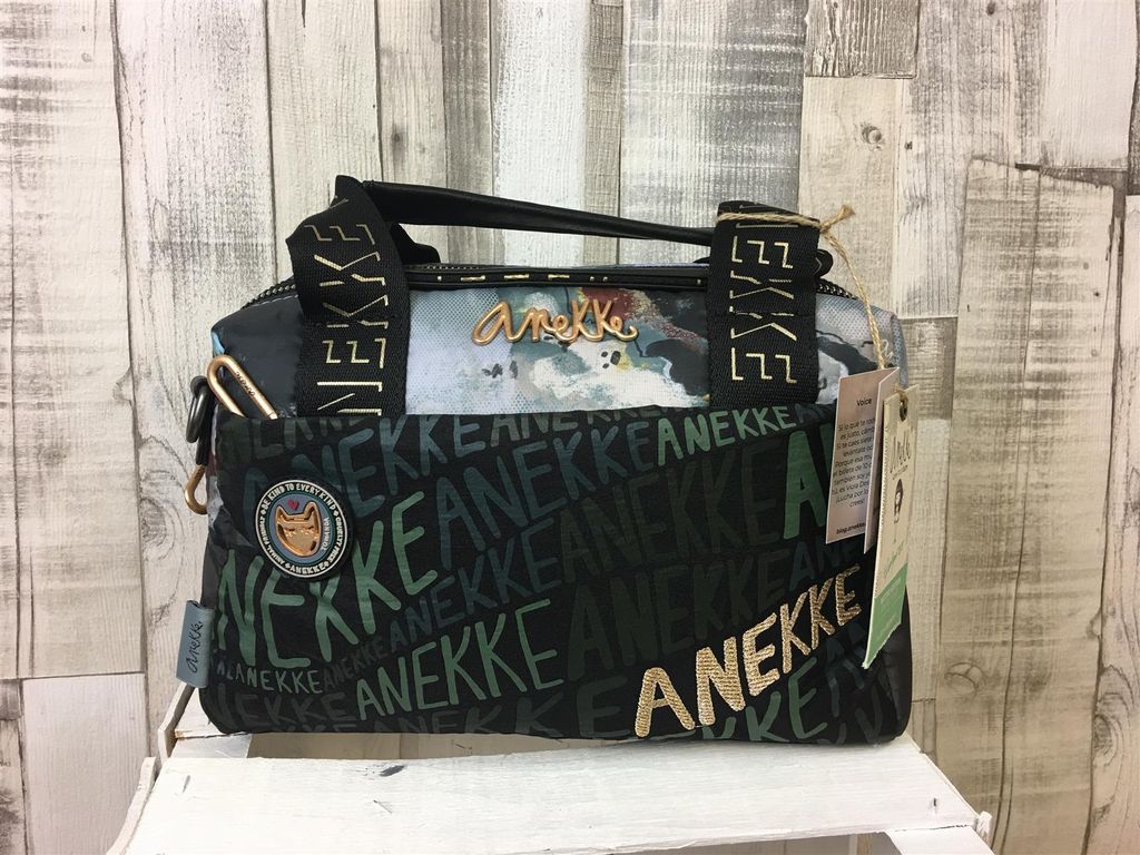 anekke Schultertasche Voice 35871-177, schwarz/grau/multi, Produktbild 