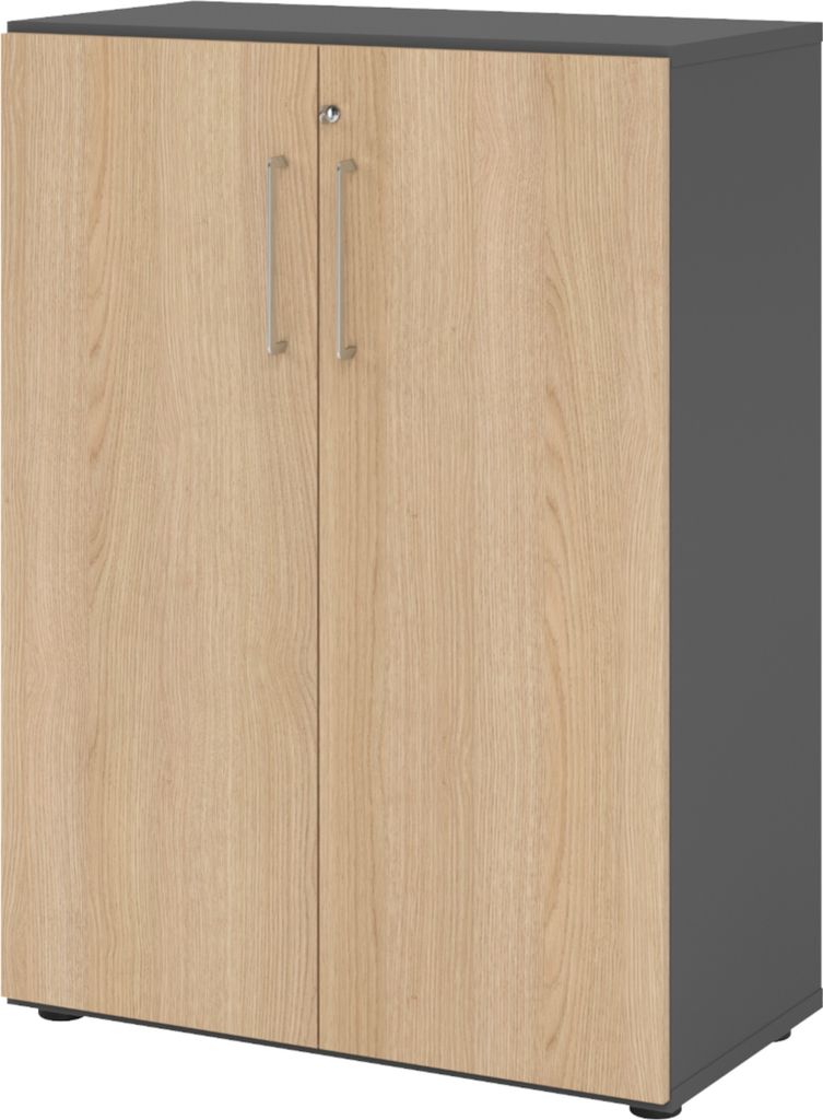 bümö smart Aktenschrank - 3 Ordnerhöhen - Nachbildung: Produktbild 