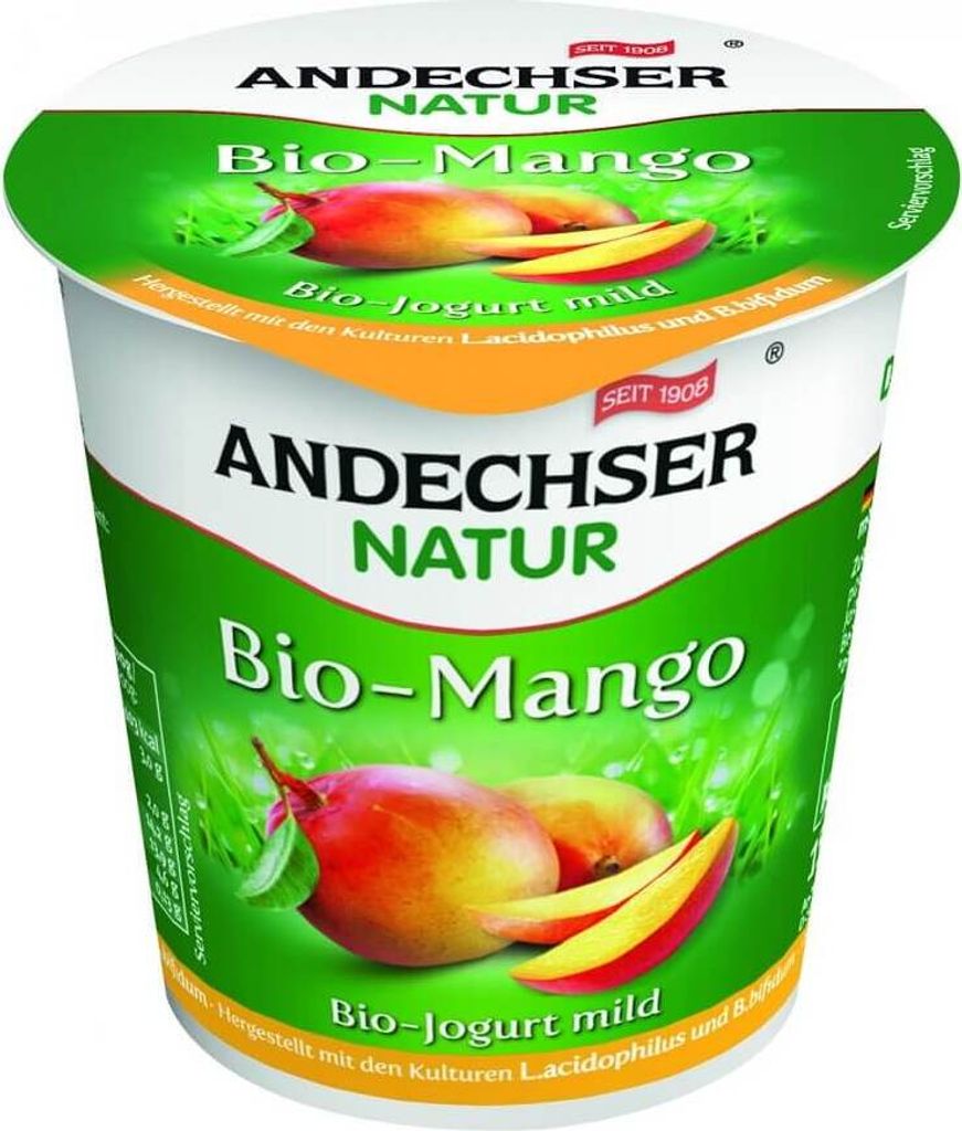 Yoghurt mit Mango 3,7% 150 g Andechser Natur