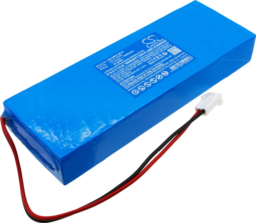 Batterie haute capacité 6V compatible Gama Sonic GS12_8V60 par TECHTEK