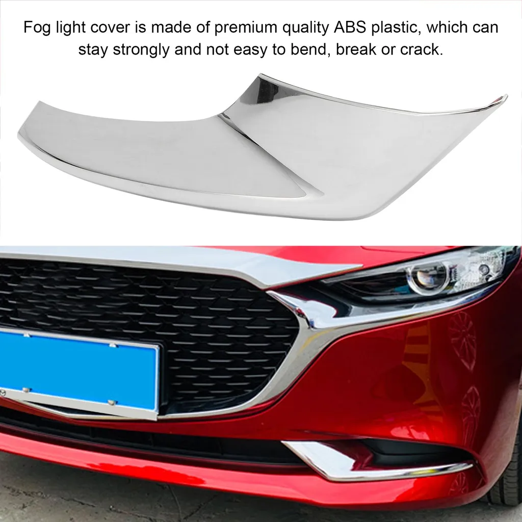 Coperture Cromate Fendinebbia Mazda 3 2019-2021 | ABS Chrome Trim
