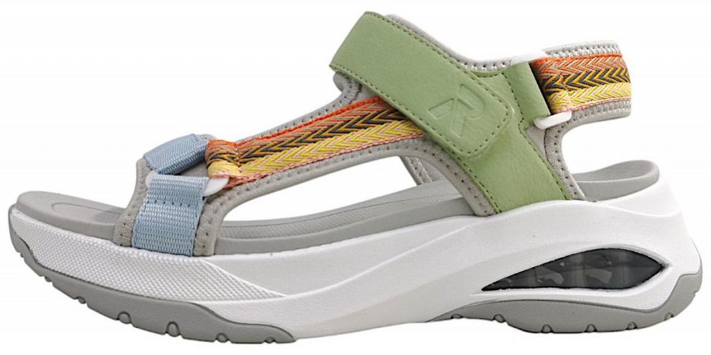 Rieker Damenschuhe Sandalen Mehrfarbig Freizeit Productafbeelding 
