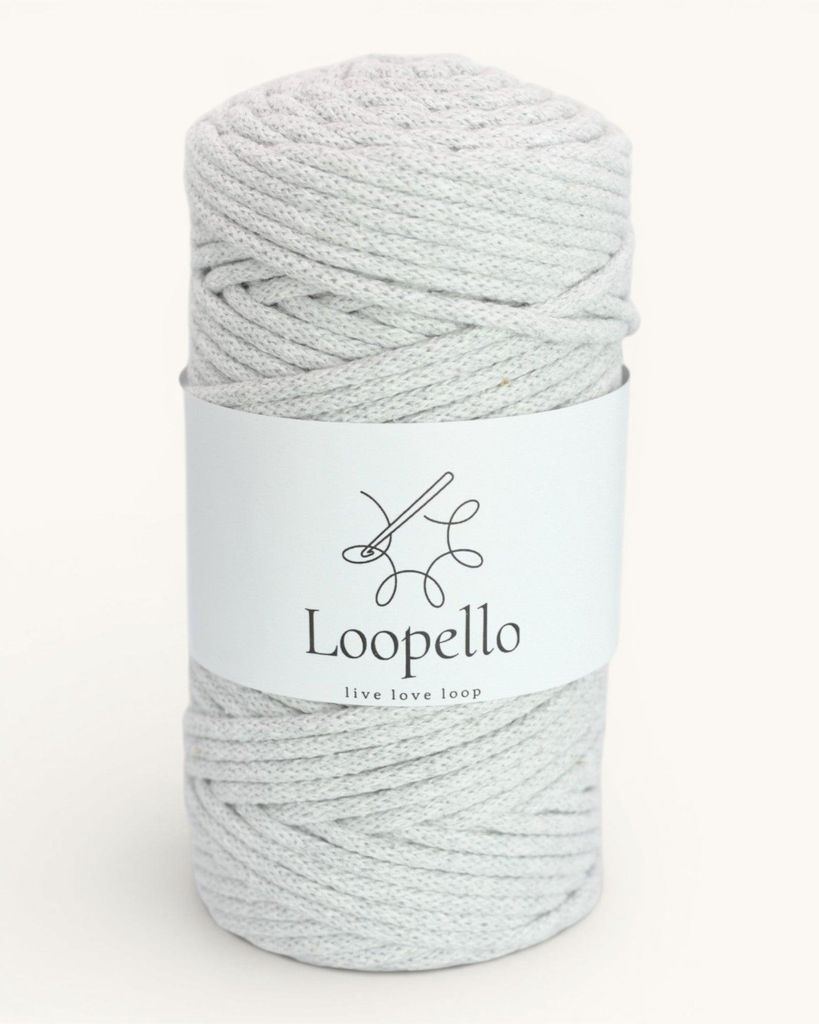 Loopello, cordon en coton classique, 5 mm, 100 mètres – Image du produit 
