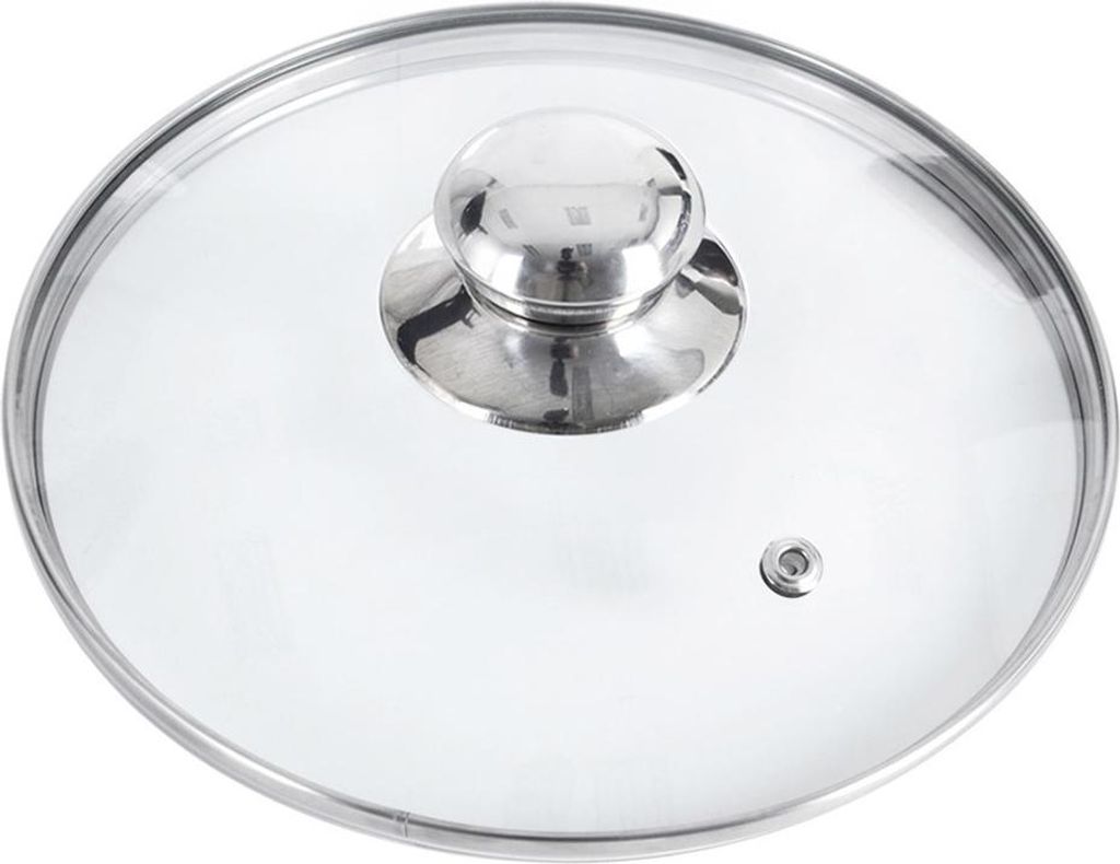 Orion skleněná poklice pr. 20 cm nerez úchyt 122578 Obrázek produktu 