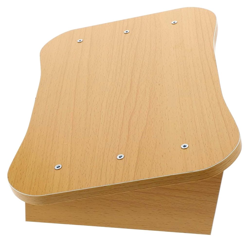 Holzfußhocker für Schreibtischstühle, Wohnzimmer und Schlafzimmer, tragbar mit rutschfesten Füßen, geeignet als Fußstütze und Tritthocker