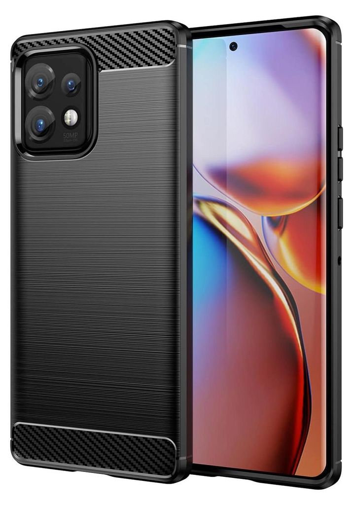 Etui z włókna węglowego do Motorola Edge 40 Pro ochronne Zdjęcie produktu 