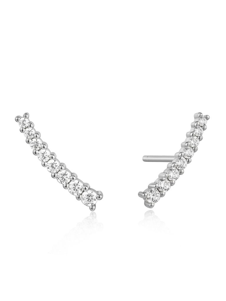 ANIA HAIE E037-03H Damen Ohrstecker Sterling-Silber 925 Silber weiß