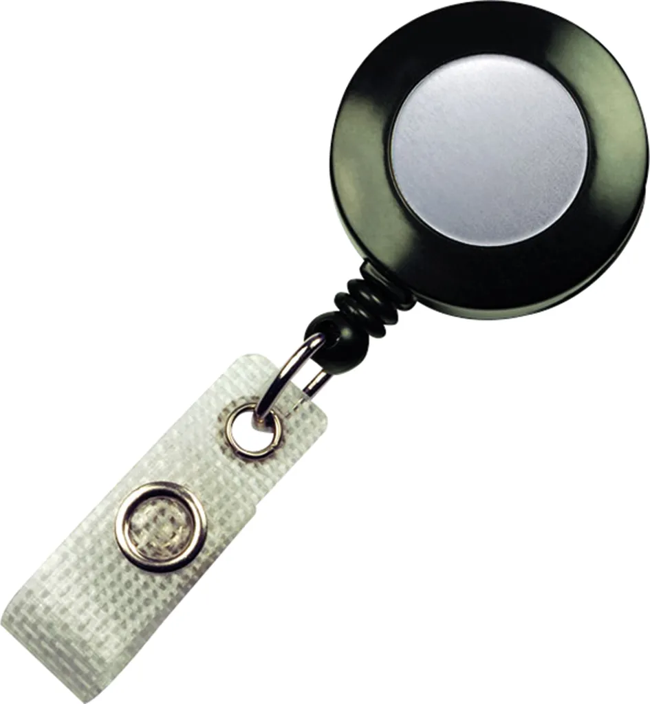Passe porte-badge rétractable pour pointage et accès rapide