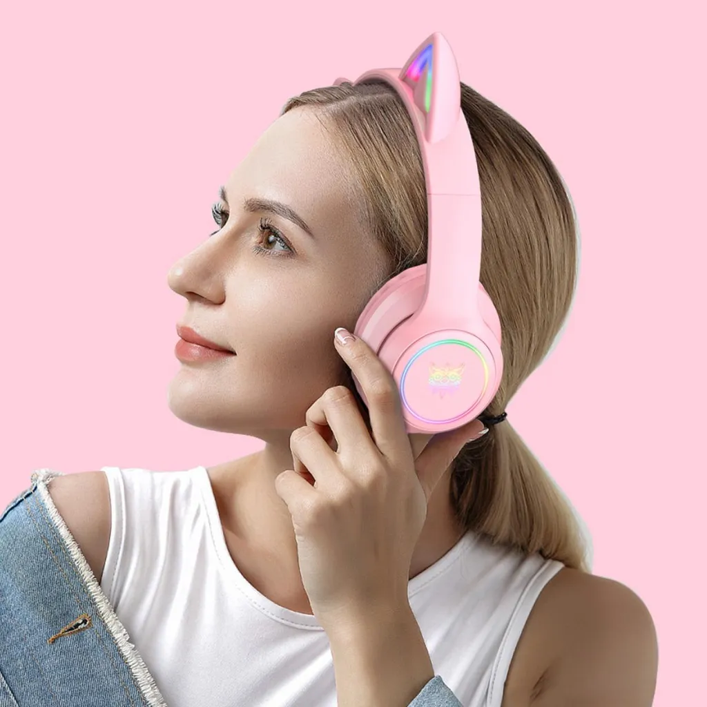Fini les retards audio avec le casque Bluetooth INF Pink à faible latence - 6