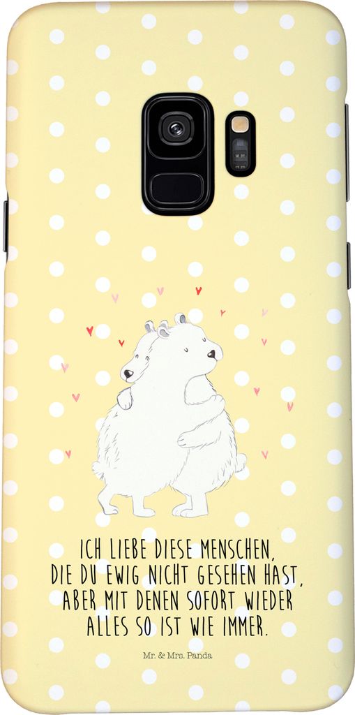 Mr. & Mrs. Panda Samsung Galaxy S9 Handyhülle Eisbär Produktbild 