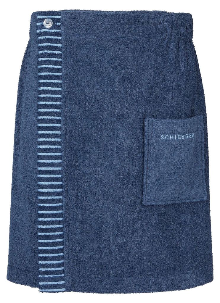 Schiesser Schiesser Home Saunakilt Herren navy Stück Gr. Produktbild 