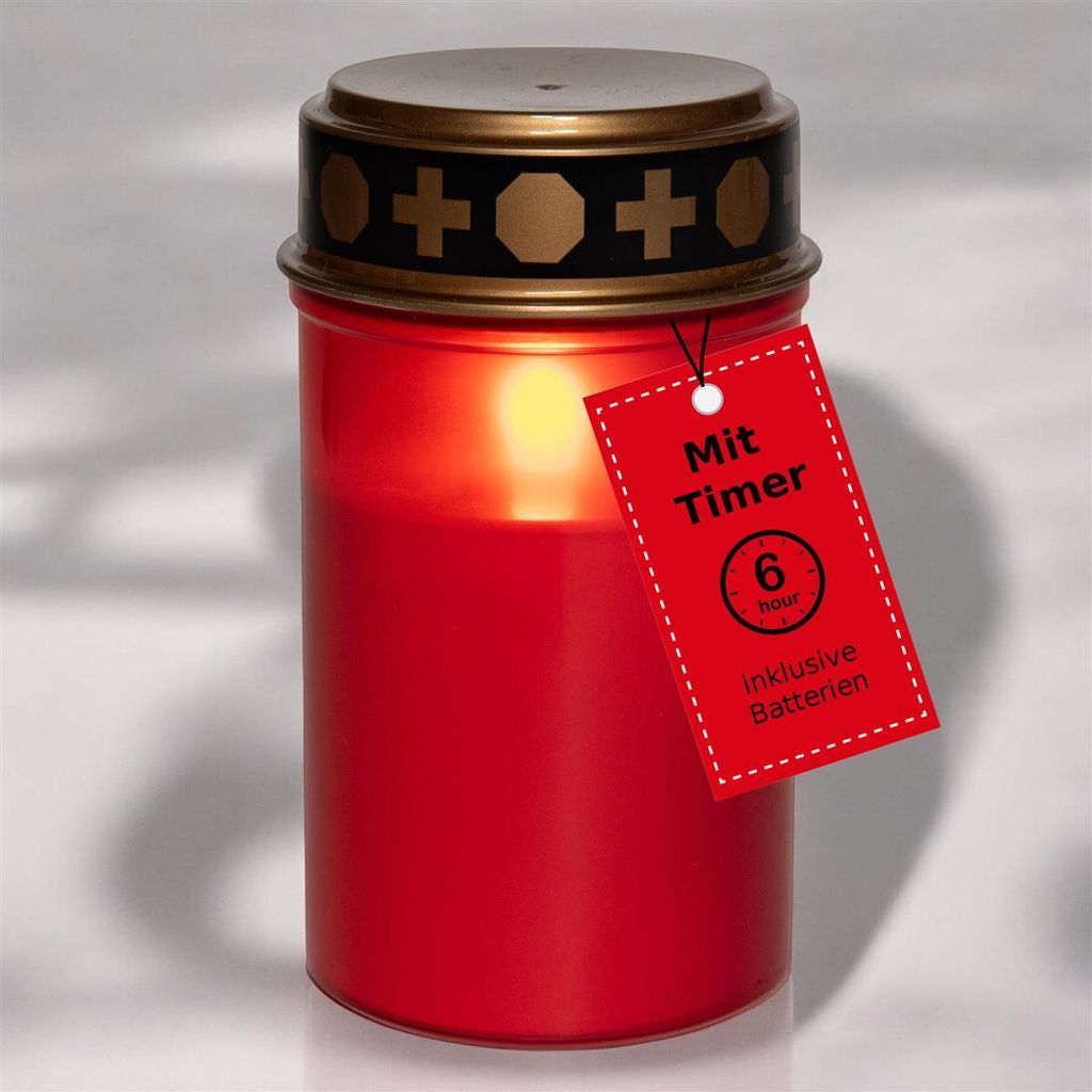Novaliv Grablicht LED mit Batterie und Timer 6/18 LED Produktbild 