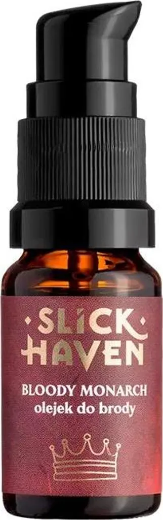 Huile barbe Slickhaven Bloody Monarch 10ml - Parfum Cuir et Tabac