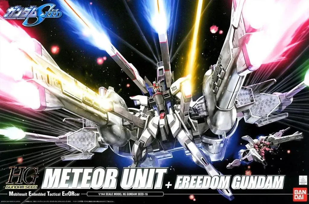 Figurine articulée Meteor Unit Freedom Gundam Maquette Gundam SEED