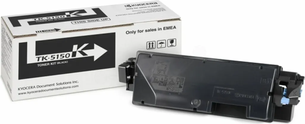 Kit Toner Kyocera TK5150K Nero Originale 02NS0NL0 per ECOSYS P6035cdn