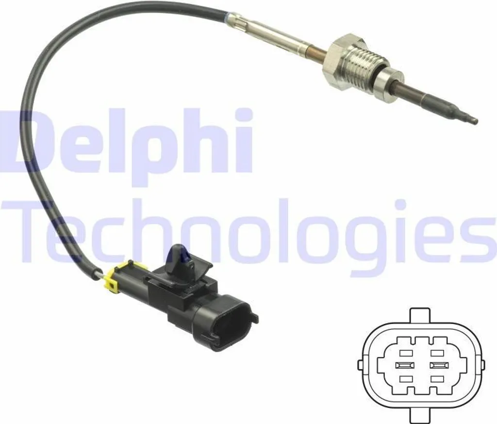 Delphi TS30205 Sensore Temperatura Gas Scarico OE 25183658 Epica