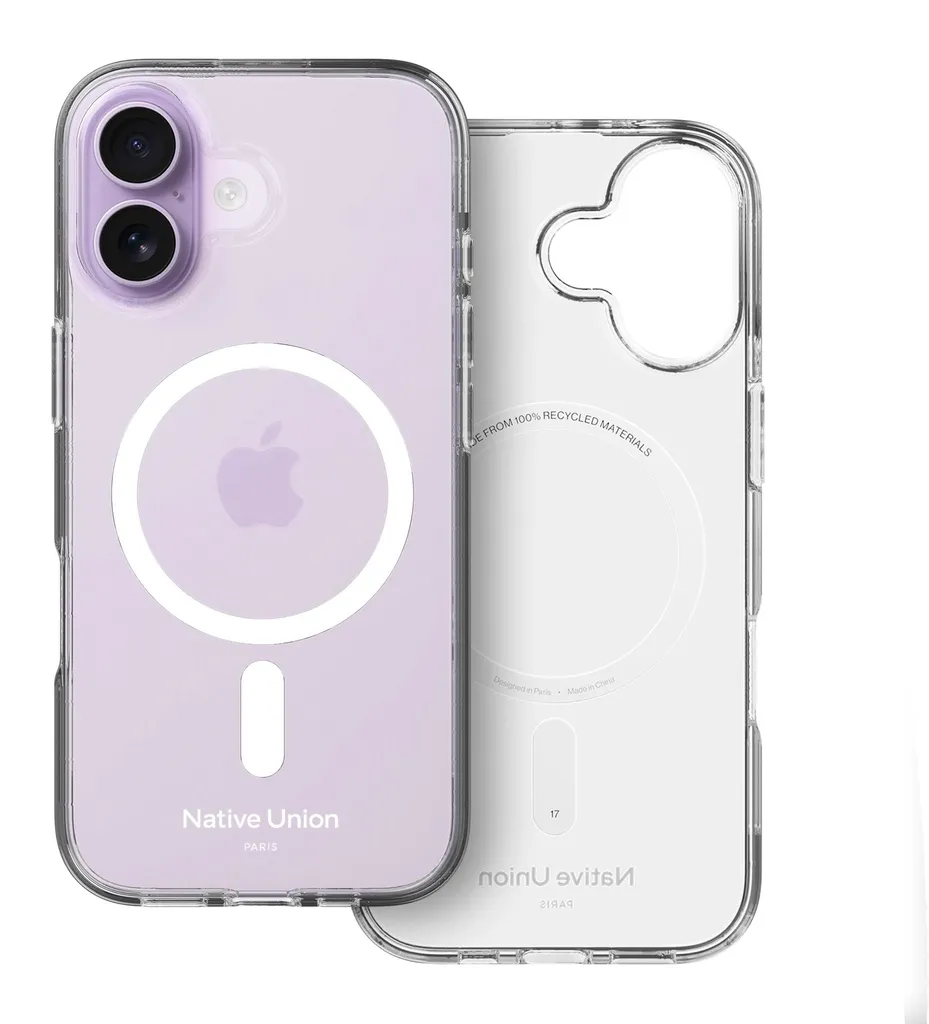Coque iPhone 17 Native Union (RE)Clear MagSafe Anti-Jaunissement Fine