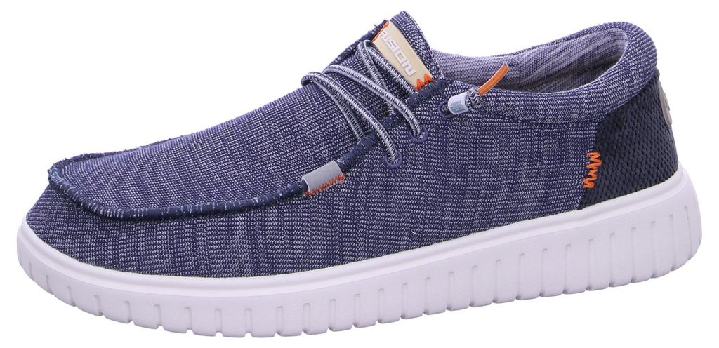 Fusion Leinenschuh Blau