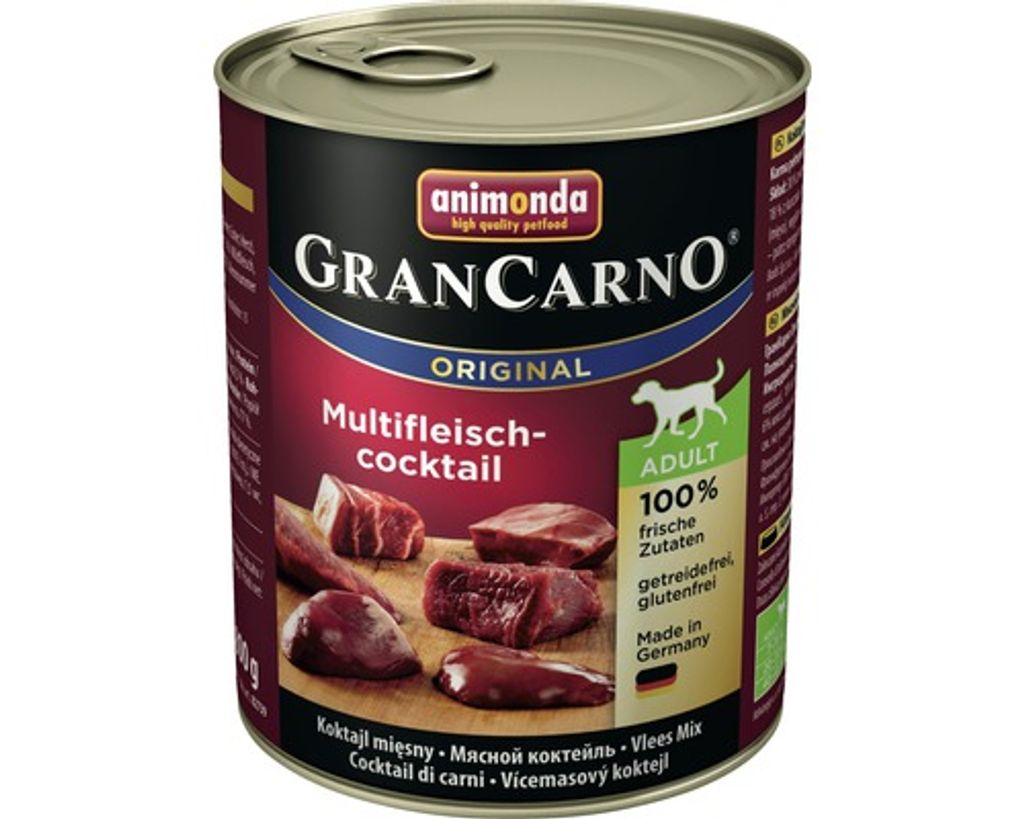 ANIMONDA GranCarno Adult Cocktail di carne - Cibo umido per Immagine del prodotto 