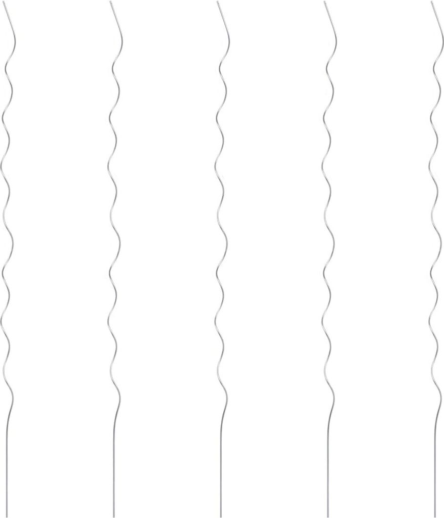 Tomaten-Spiralstäbe 5 Stk. 170 cm Verzinkter Stahl
