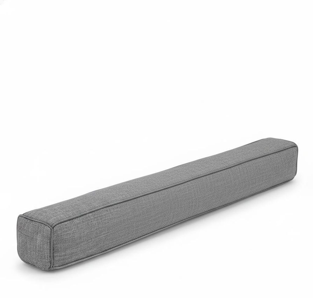 Beautissu Zugluftstopper für Türen 90cm Levante, Grau