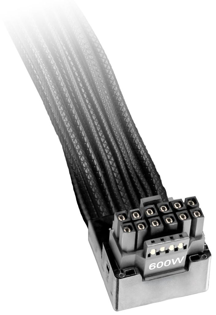 be quiet  Power Cable 12V-2x6 / 12VHPWR 90°REVERSED Image du produit 