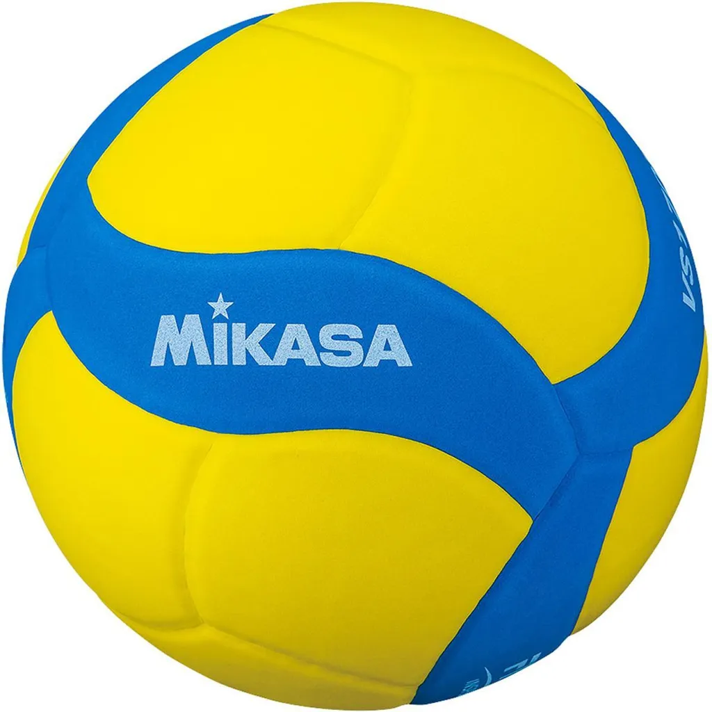 Ballon de volley Mikasa VS220W-YBL taille 5 pour entraînement junior