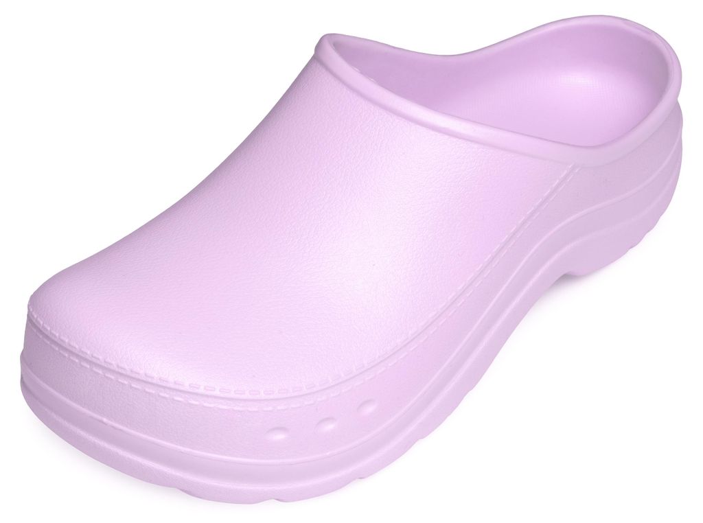 Gartenclogs für Damen Ultraleicht EVA Gartenschuhe LA-CA-ComoWoman (Helllila, 40)