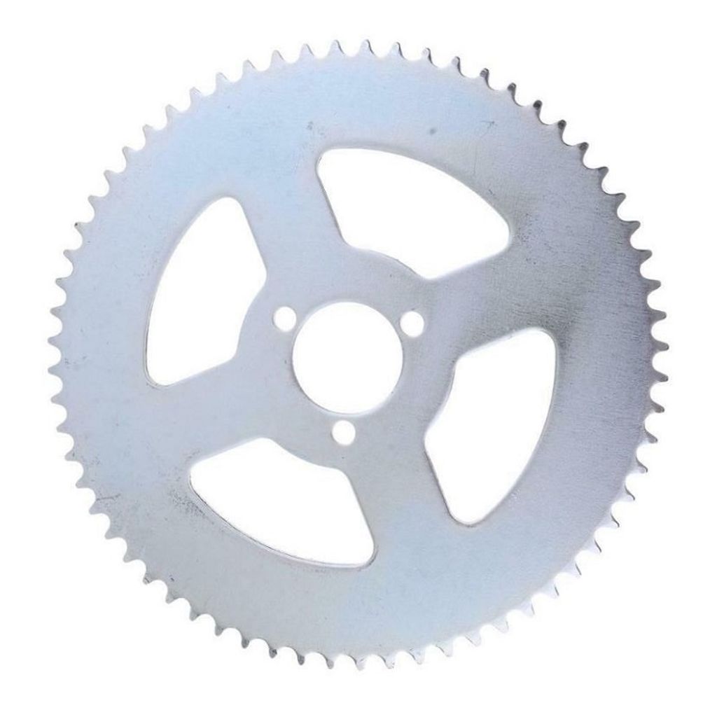 Kettenrad Ritzel Zahnrad Antriebsrad 58 Zähne T8F Kette InnenØ 29 mm silber