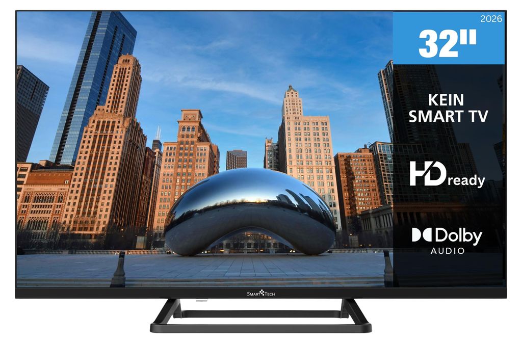 Smart-Tech 32HN01V3, 81,3 cm (32"), 1366 x 768 Pixel, HD, Produktbild 