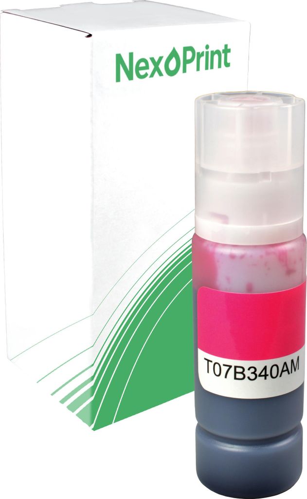 Druckerpatrone kompatibel zu Epson C13T07B340 114 magenta EcoTank ET-8550 Epson ET-8500