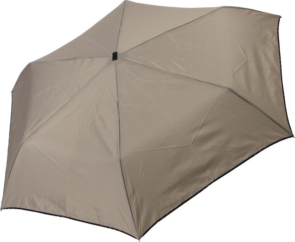 Taschenschirm Flachschirm Damen Mini Unifarben