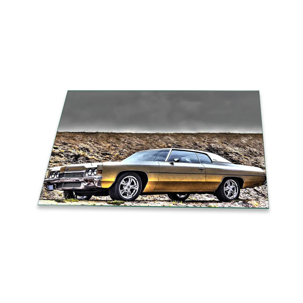 Copri Piano Cottura Vetro 80x52 Marrone Auto | Piastra Protezione Unica