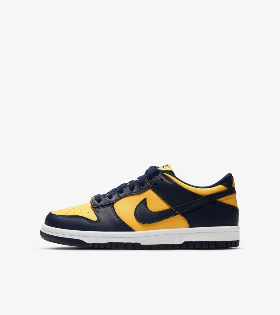 Nike Dunk Low „Varsity Maize Michigan“, Größe: 36,5