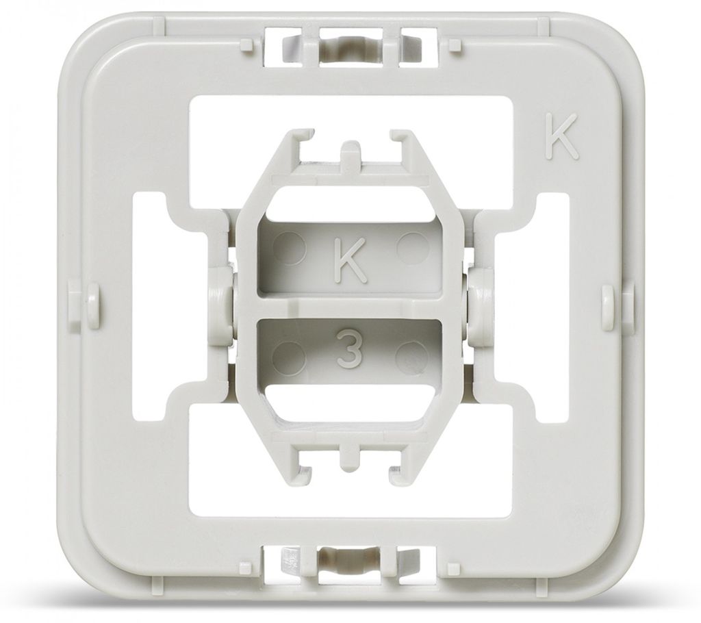 Installationsadapter für Kopp-Schalter, 1er-Set für Smart Home / Hausautomation