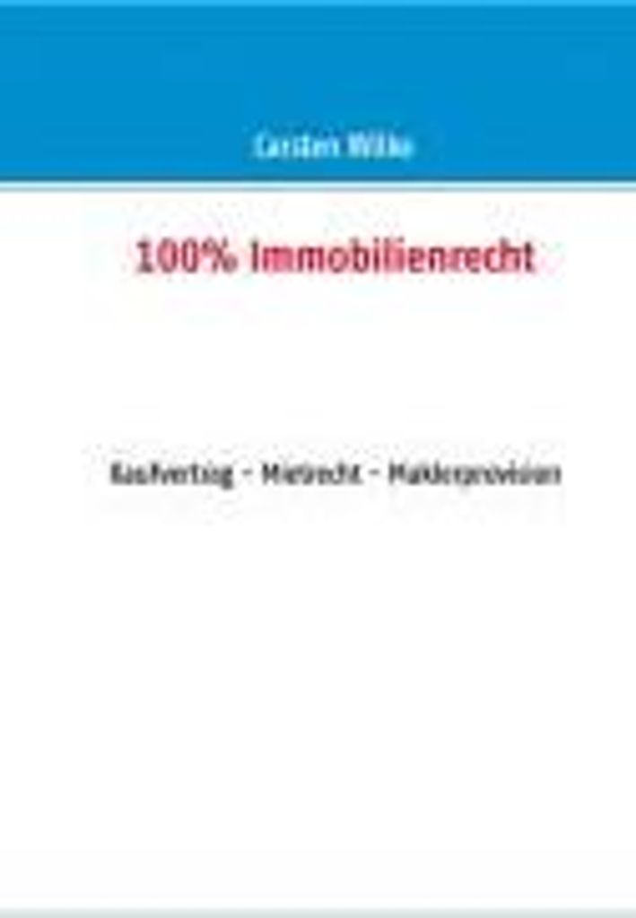 100% Immobilienrecht