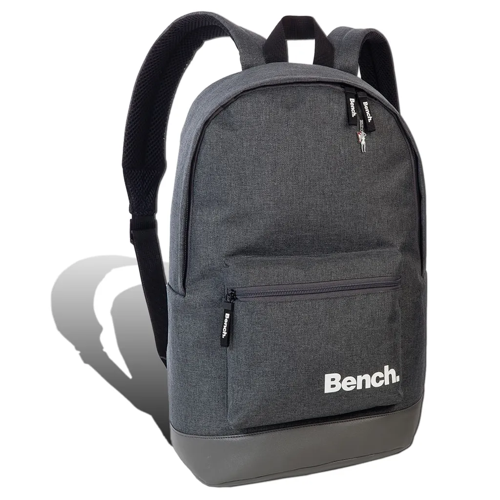 Sac à dos scolaire ergonomique gris Bench pour soulager le dos des élèves