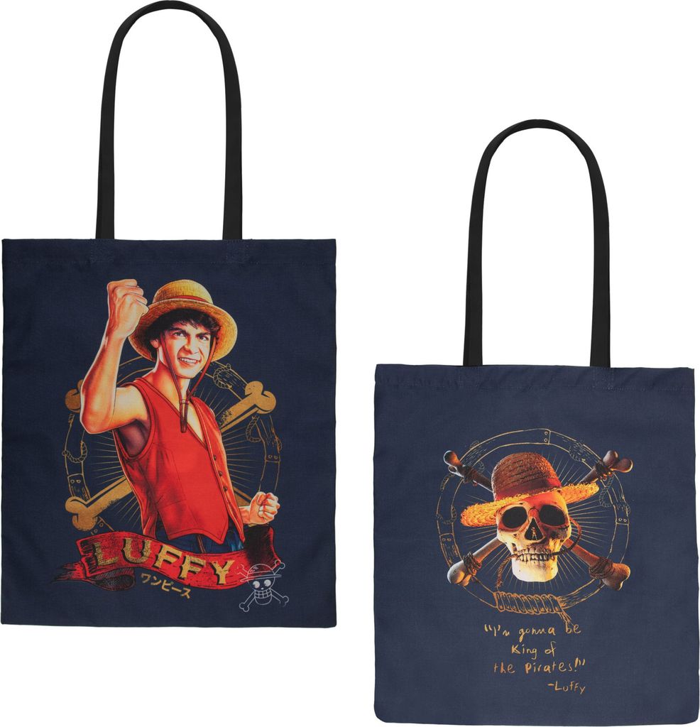 Torebka na ramię Luffy - oficjalna torba z serii One Piece, 100% poliester