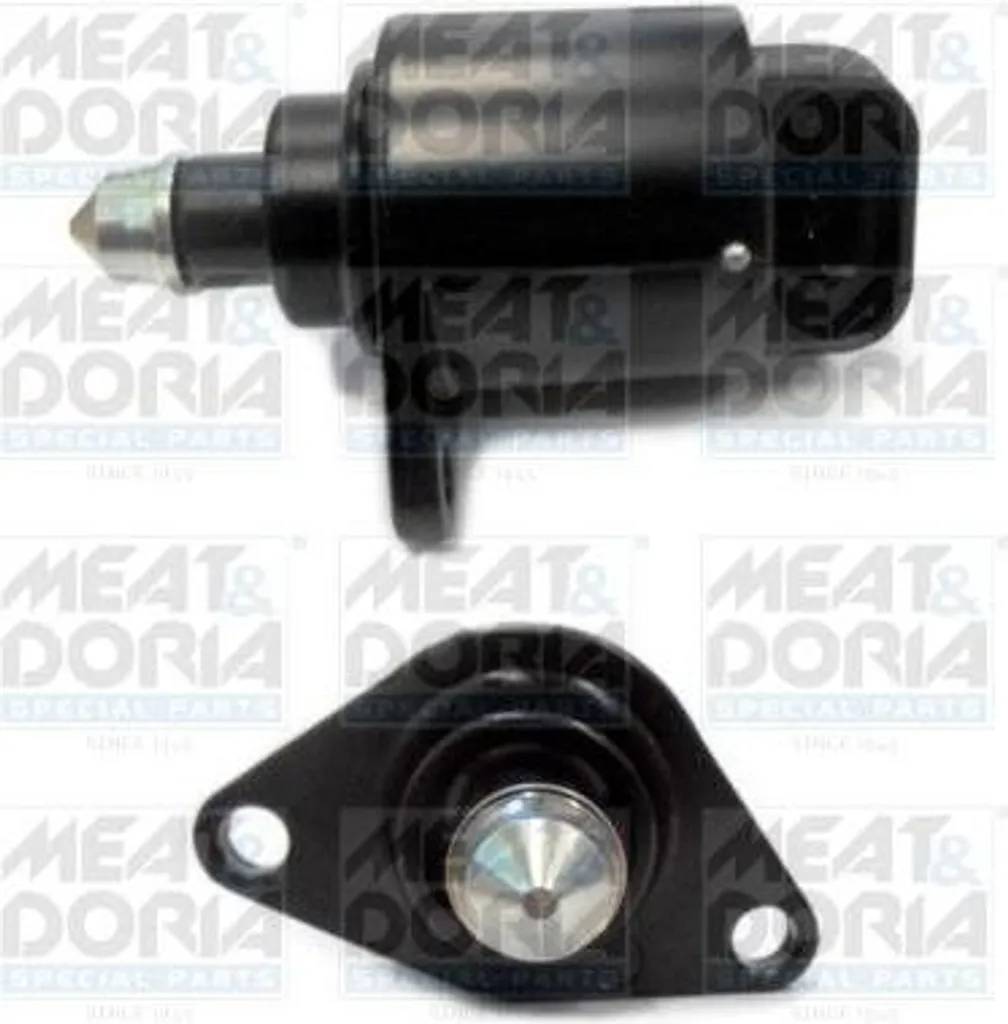 MEAT & DORIA 84035 Valvola di regolazione del minimo, alimentazione aria OE 19206W compatibile con Partner, 406, 306, 206, Xsara, Xantia, Saxo, Berlingo