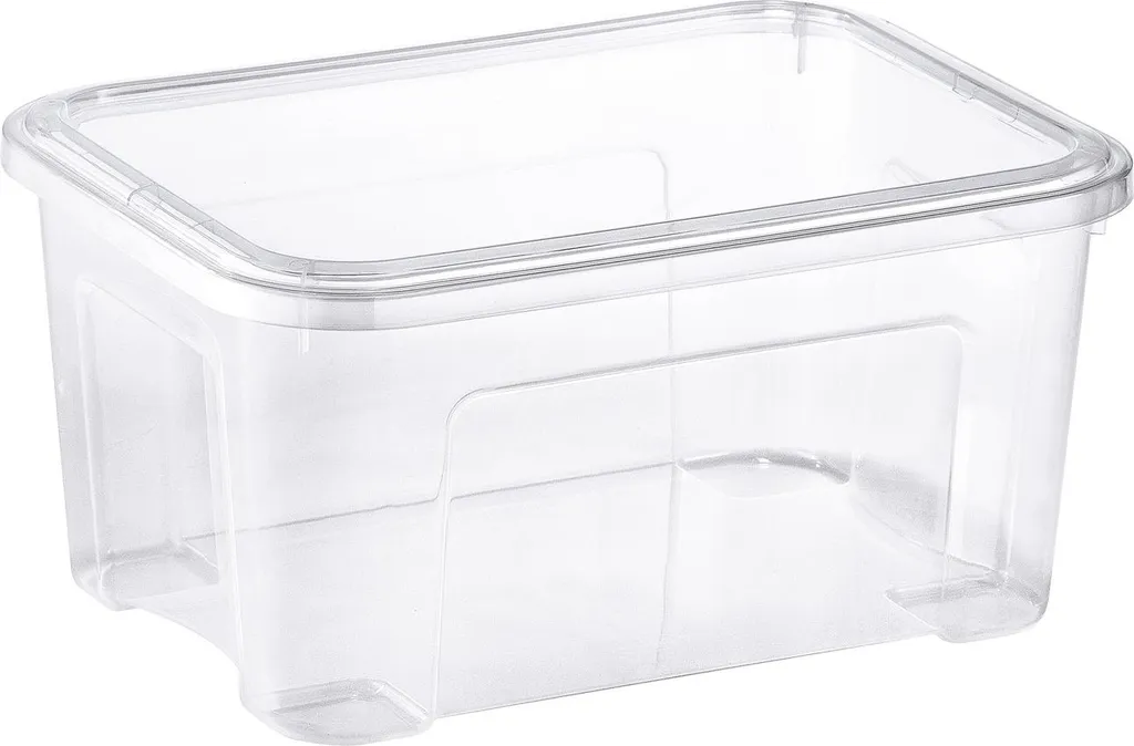Combi Box 13L Trasparente Tontarelli - Scatola con Coperchio a Scatto