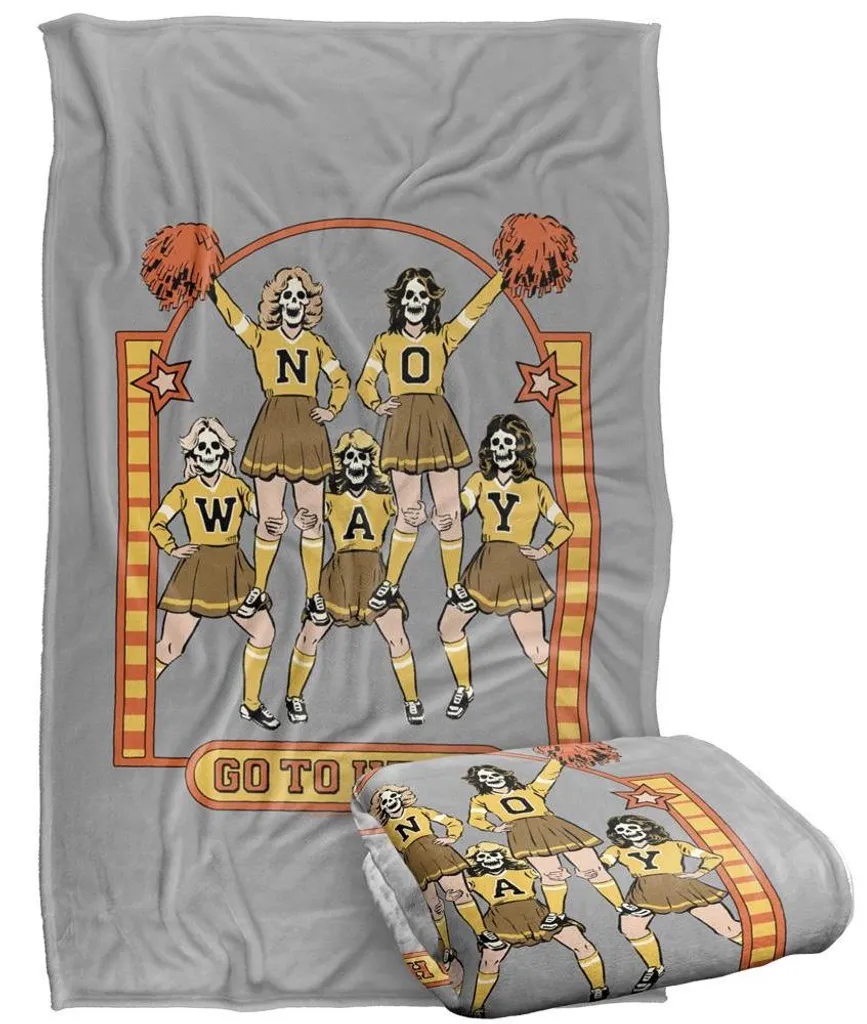 Plaid Steven Rhodes Go To Hell - Accessoire Idéal pour vos Soirées TV