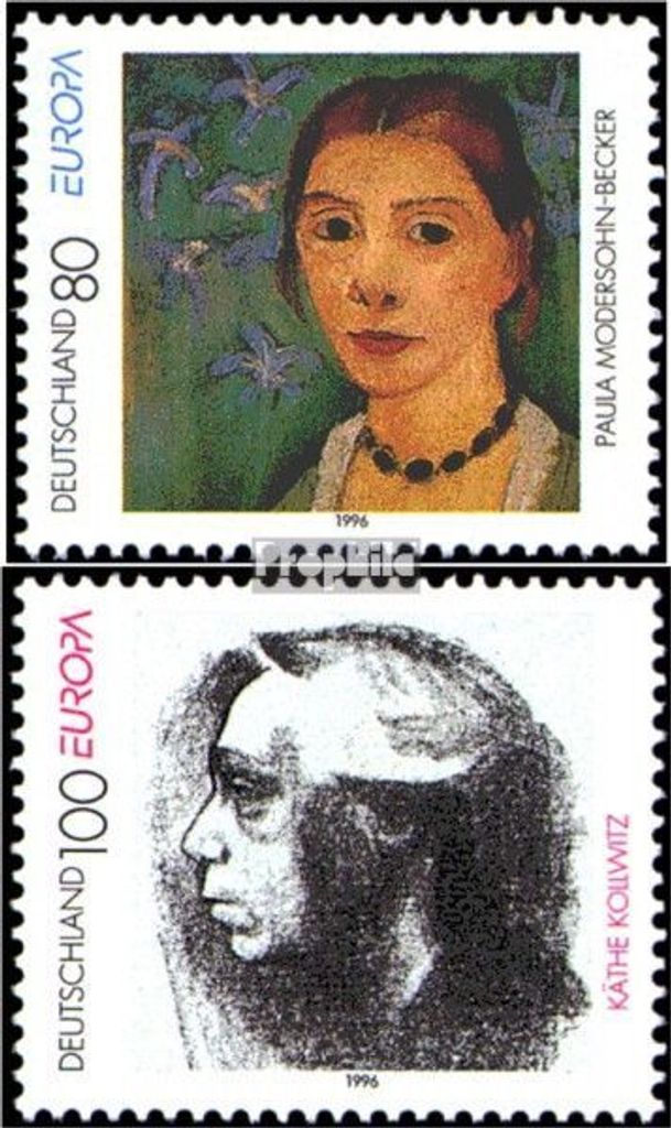 Briefmarken BRD (BR.Deutschland) 1996 Mi 1854-1855 (kompl.Ausg.) FDC Europa