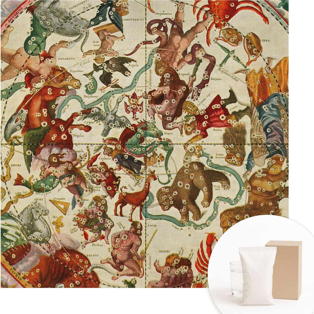 Fototapete - Wandbilder für Wohnzimmer - 250x250 cm - Dekorative Wandfolie - Modernes Design für Wanddekoration - Tapeten für Innenräume - Ster...