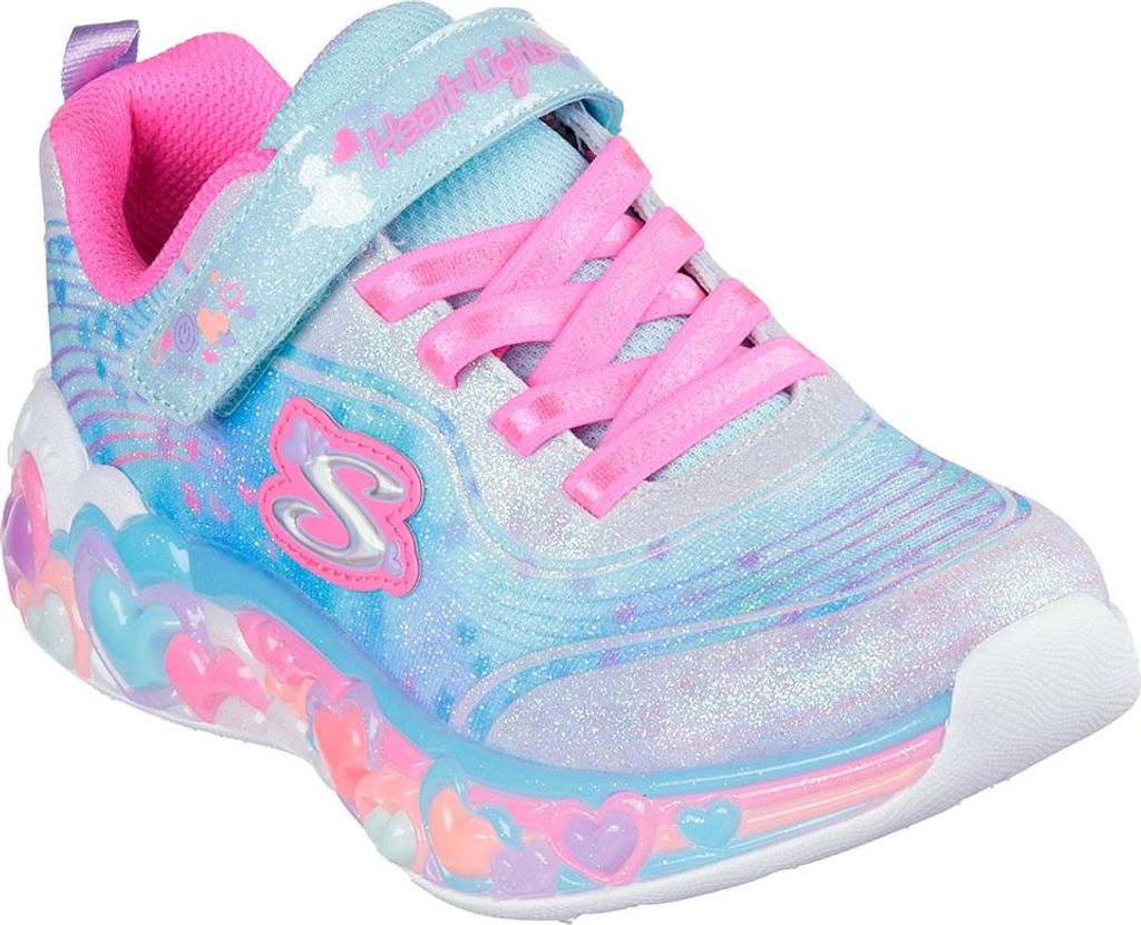 Skechers Eternal Heart Lights Blau LBMT Größe EU 35 Produktbild 
