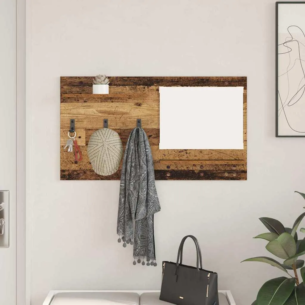 Comodino da Parete Maison Exclusive Legno Antico 90cm | Design Rustico