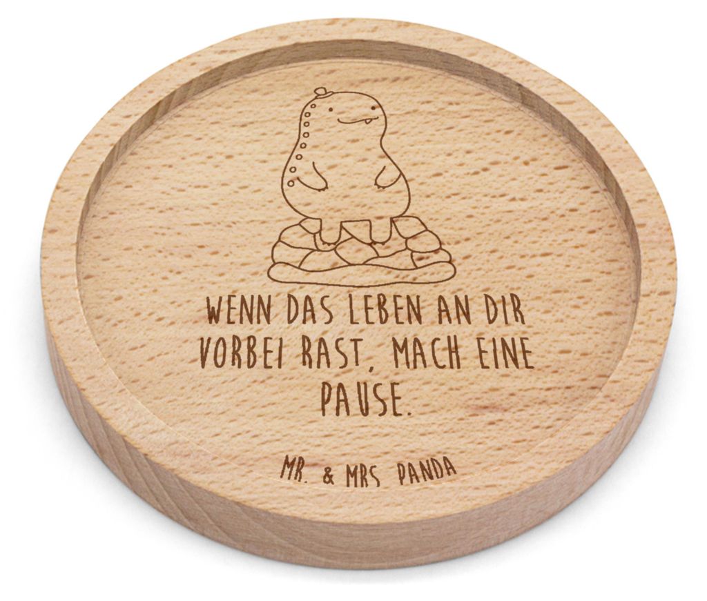 Mr. & Mrs. Panda Tassenuntersetzer Schildkröte Pause - Transparent - Geschenk, Coaster, Achtsamkeit, Panzer, Tassen-Untersetzer, Achtsam, Bierdeck...