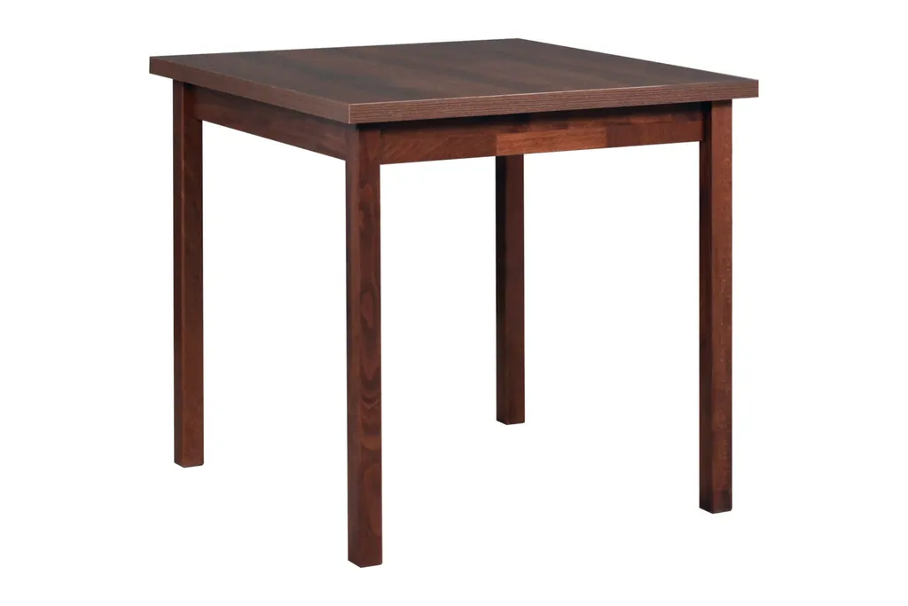 Grande table de repas LEON 9 noyer pour 6 personnes - Style moderne
